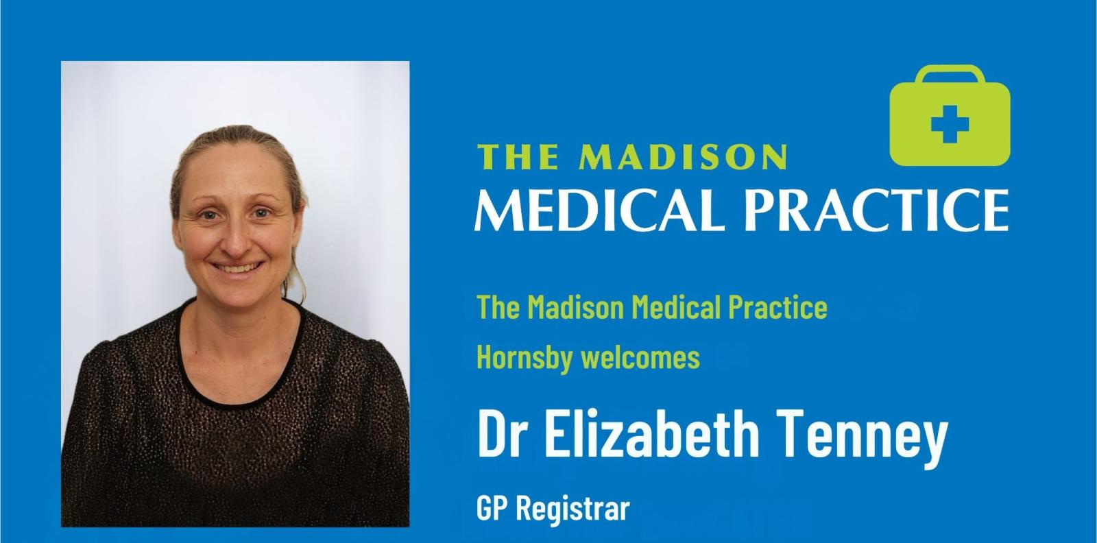 Dr Elizabeth Tenney, GP Registrar at The Madison Medical Practice Hornsby